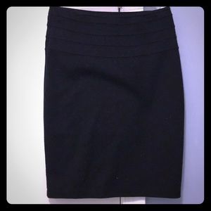 High waistband mini skirt